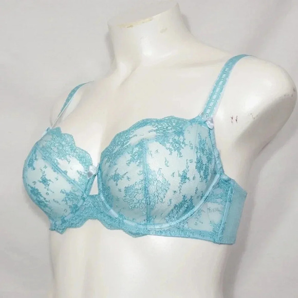 42C Paramour 115005 Captivate Underwire Bra Aquarelle NWT - Picture 2 of 12